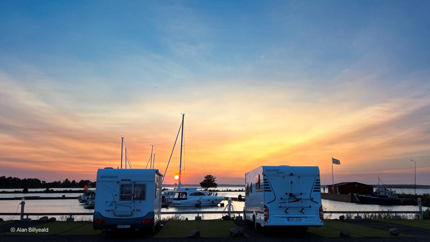 Vänern, Sverige med bobil